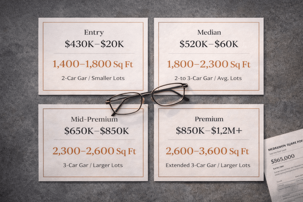 Chandler Arizona home price tier grid four tiers entry median mid-premium luxury equity destination guide California relocation