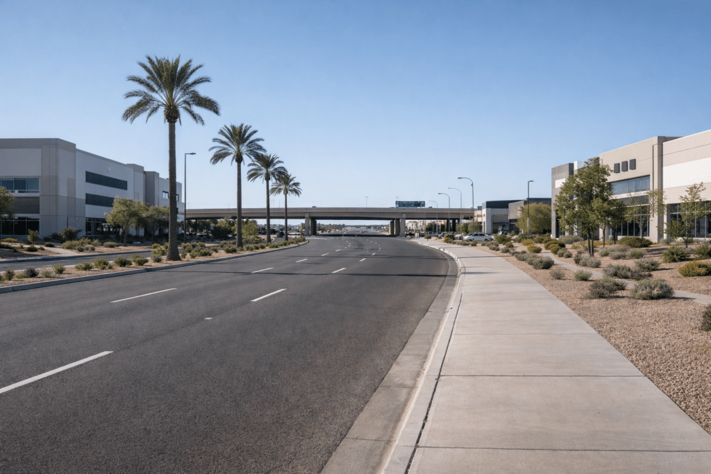 Chandler Arizona Price Road tech corridor freeway access Loop 101 infrastructure employment proximity East Valley equity destination